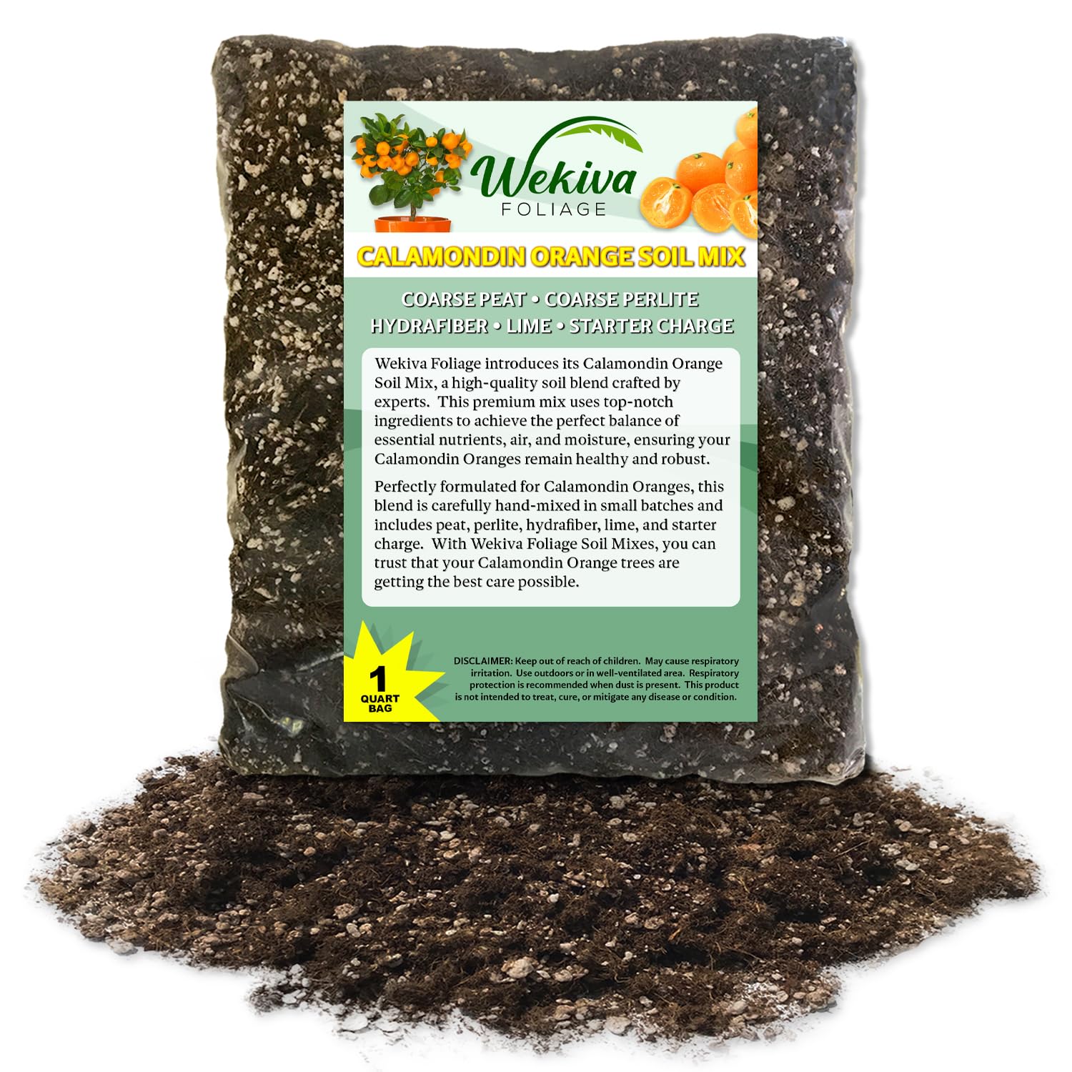 Amazon.com : Calamondin Orange Tree Growing Soil Mix – 3 Quarts